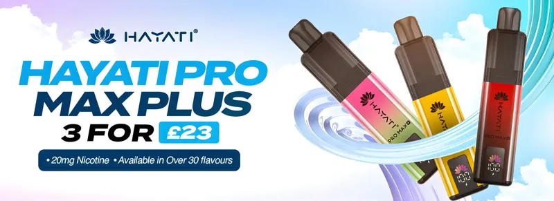 Hayati Pro Max Plus - Premium Vaping Experience