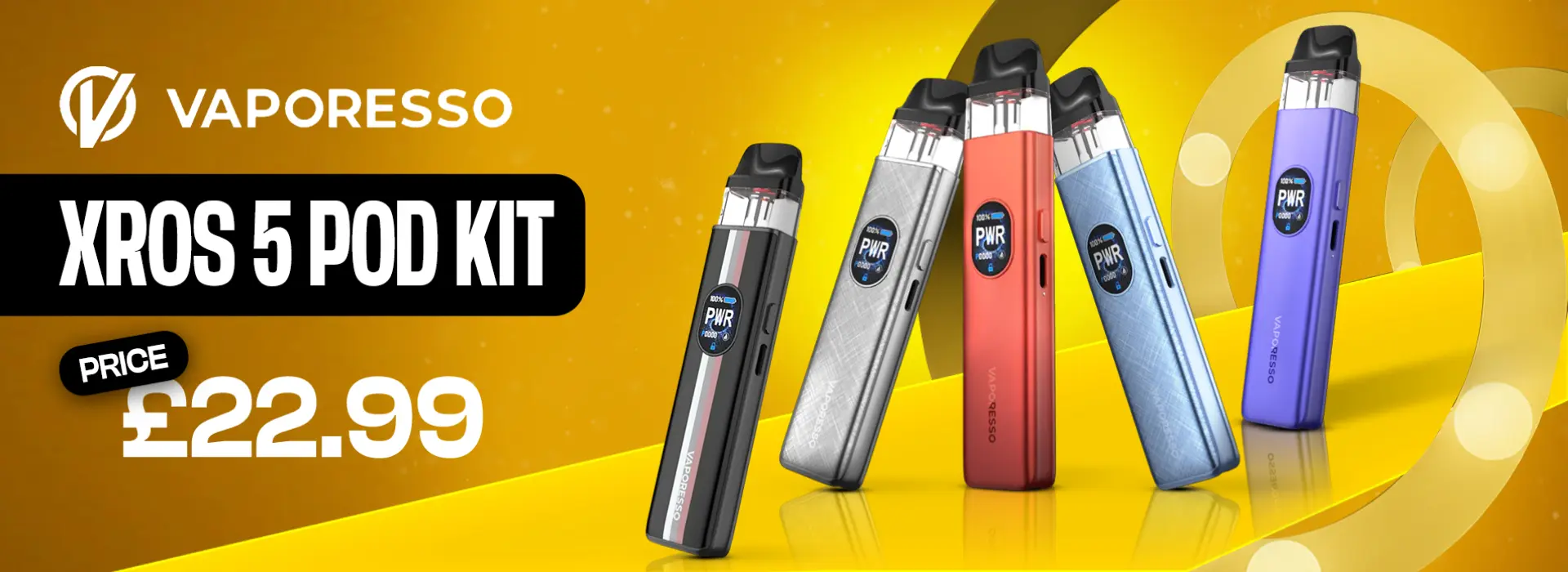 vaporesso xros 5 banner