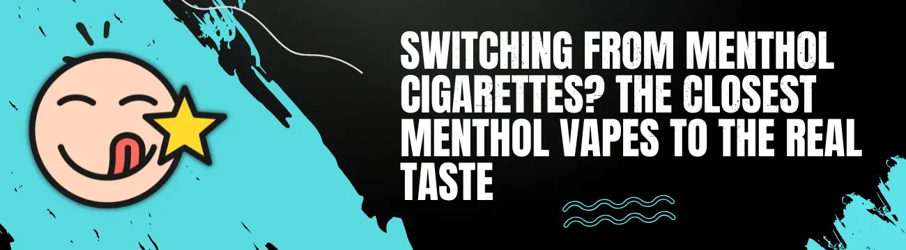 menthol vapes blog banner