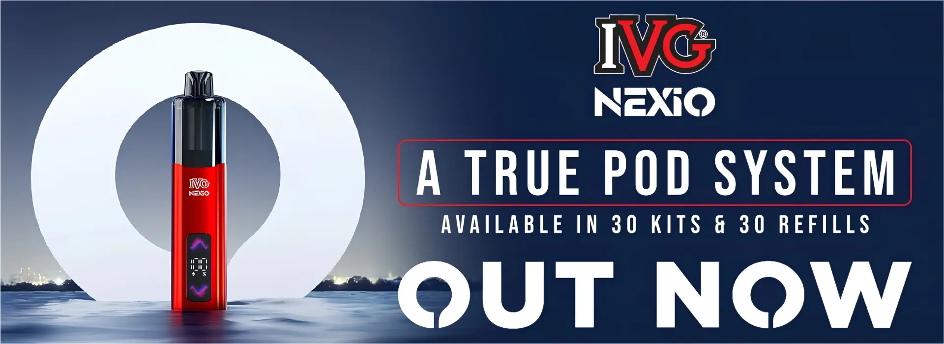 ivg nexio prefilled pod kit desktop banner