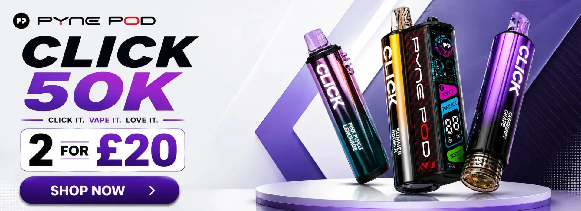 pyne pod click 50k kit desktop banner