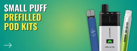 small puff prefilled pod kits category banner