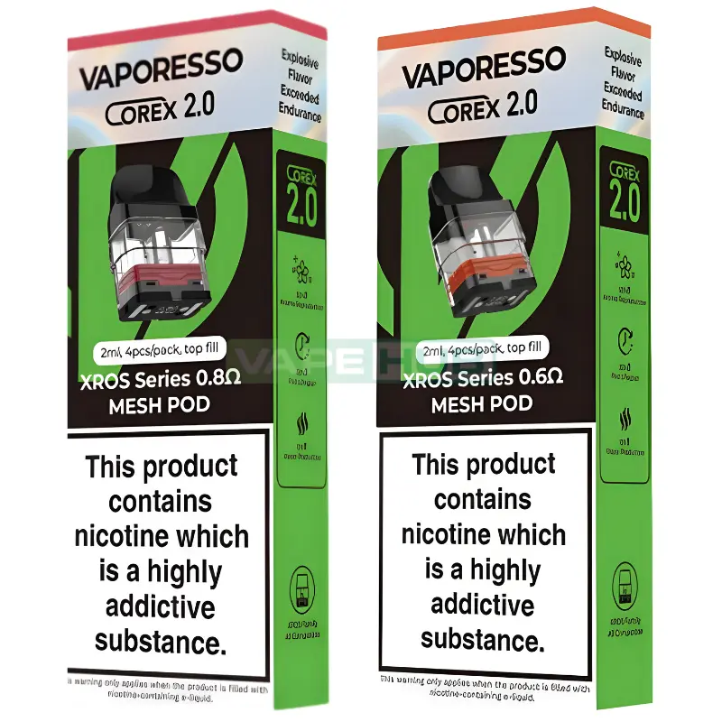 Vaporesso XROS Corex 2.0 Replacement Pods 4 Pack 2ml