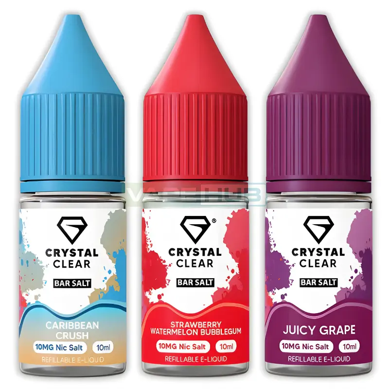Crystal Clear Nic Salts E-liquid