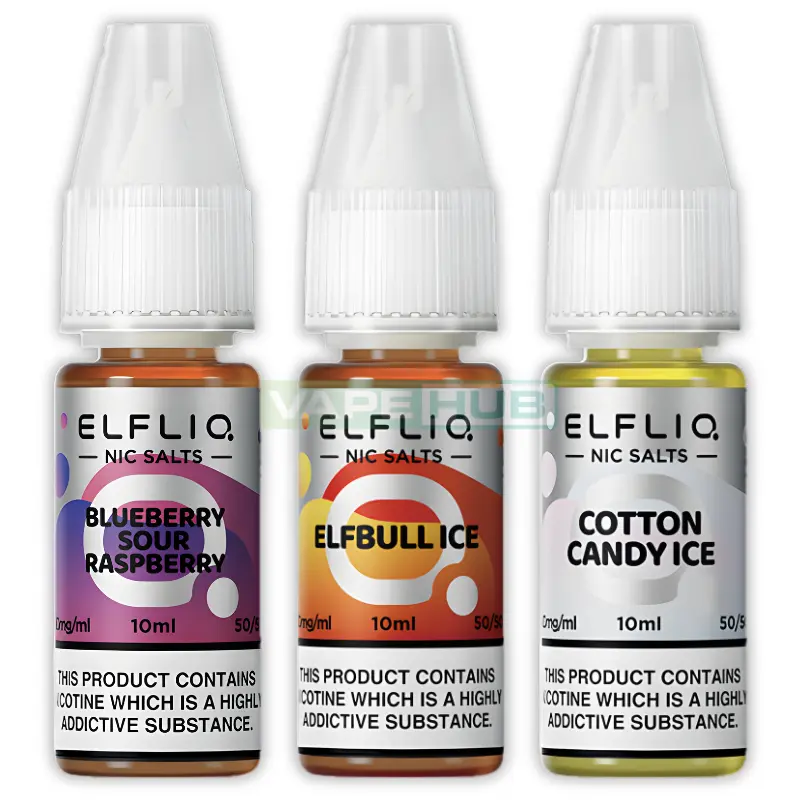 Elfliq Nic Salts E-liquids By Elf Bar