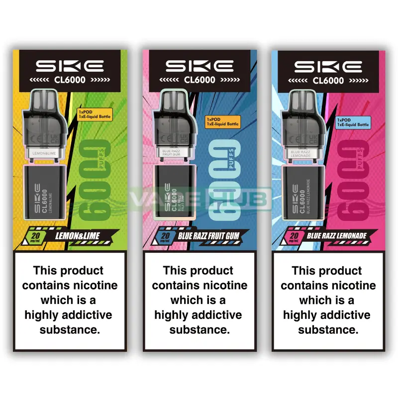 ske crystal cl6000 prefilled pods