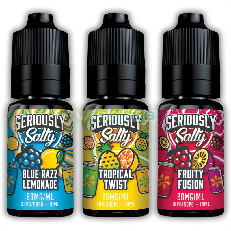 Seriously Soda Nic Salts E-Liquid by Doozy
