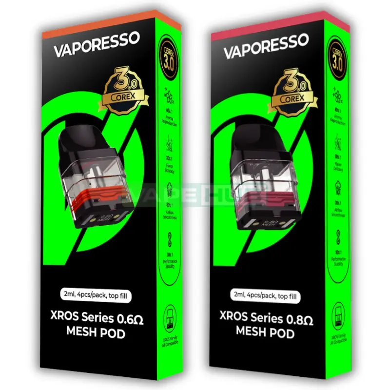Vaporesso XROS Corex 3.0 Replacement Pods 4 Pack
