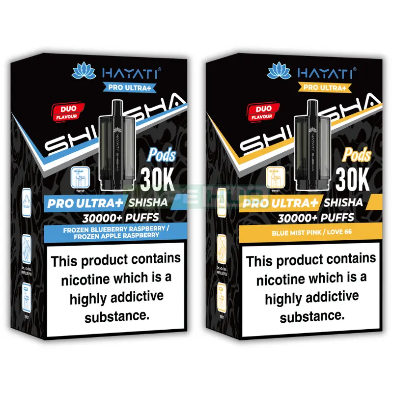 featured product image for Hayati Pro Ultra Plus Shisha 30K Pods