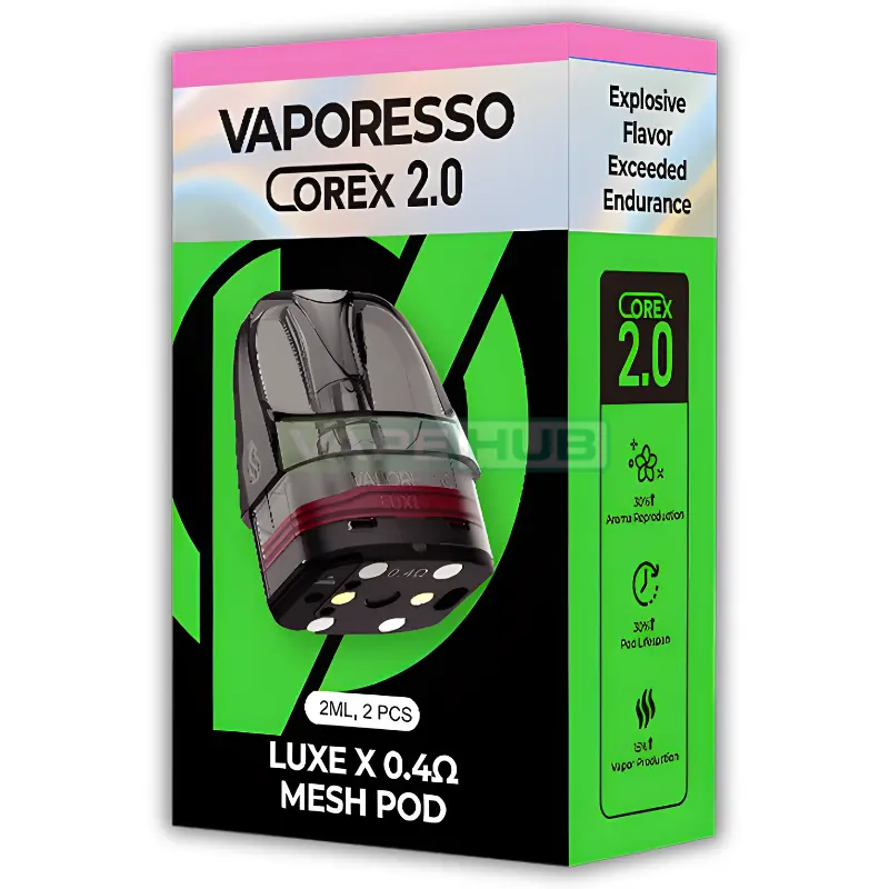 Vaporesso Luxe X Replacement Pods 2 Pack 2ml