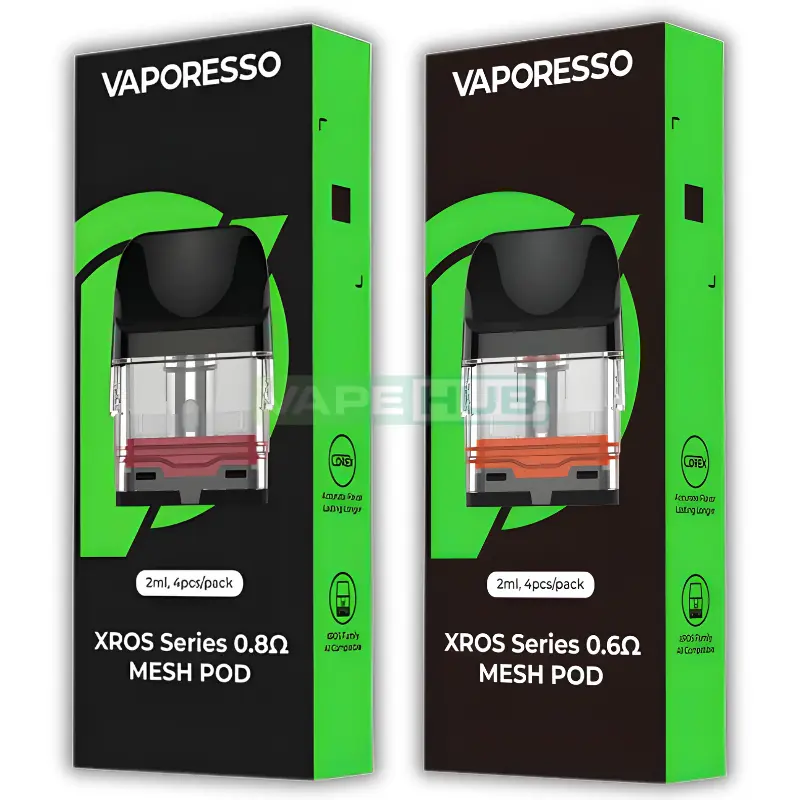 Vaporesso XROS Series Replacement Pods 4 Pack 2ml