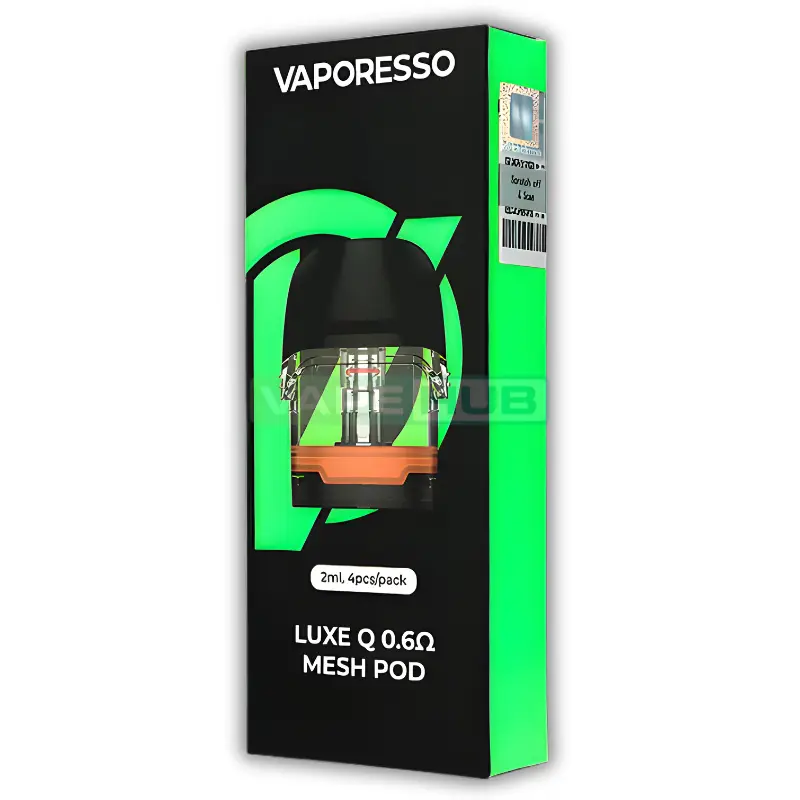 Vaporesso Luxe Q Replacement Pods 2ml 4 Pack