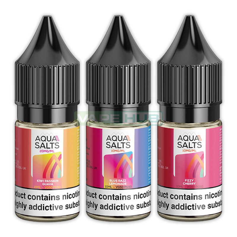 aqua salts nic salts e-liquid