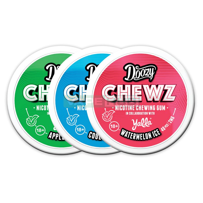 doozy chewz nicotine chewing gum