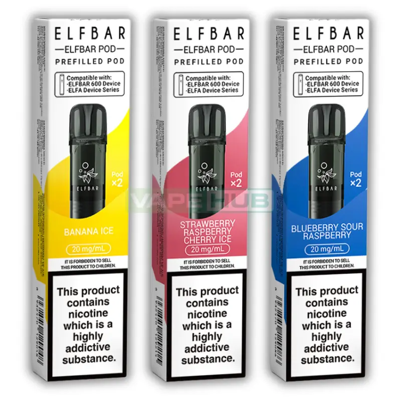 featured product image for elf bar 600 prefilled pods