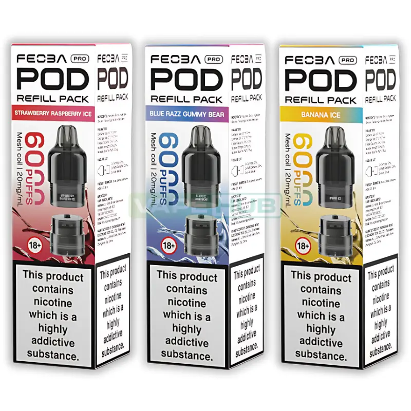 feoba pro prefilled pods refill pack