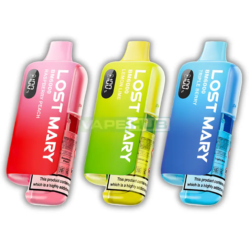 lost mary bm6000 prefilled pod kit featured product image