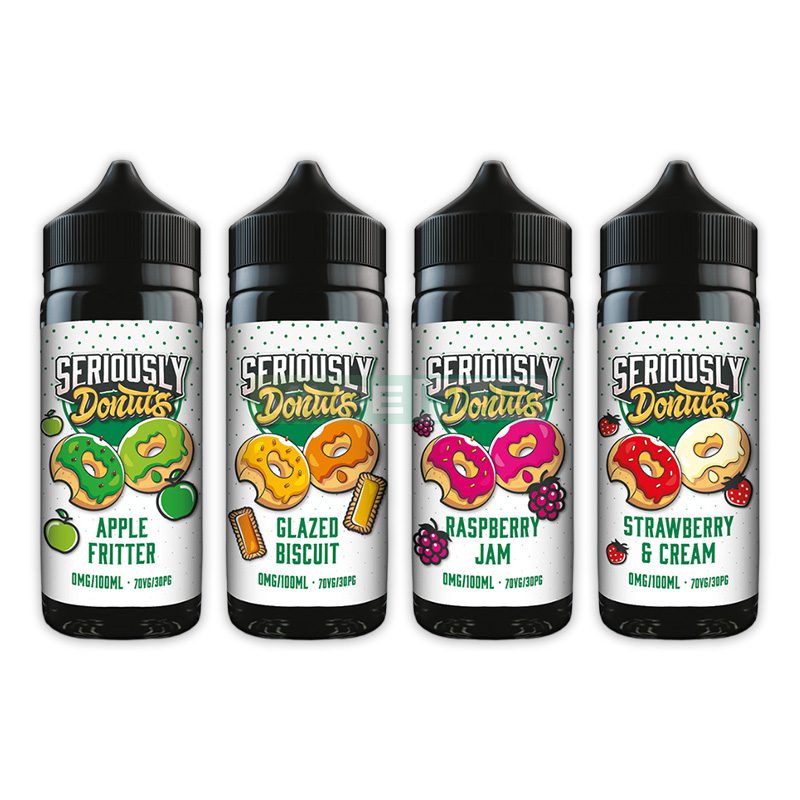 Seriously Donuts Shortfill E-Liquid By Doozy