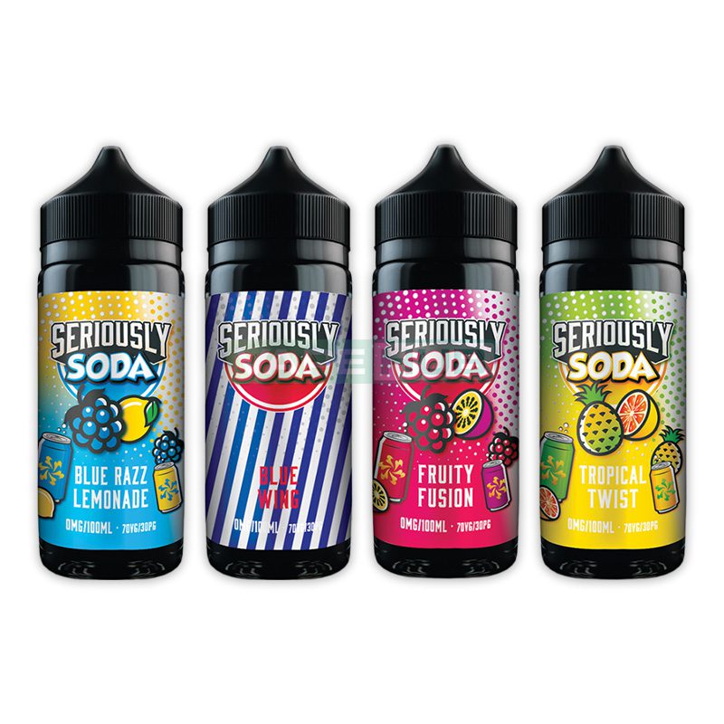 seriously soda shortfill e-liquid by doozy vape co