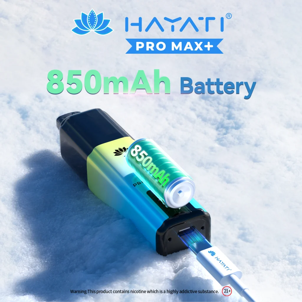 hayati pro max plus 850mAh battery