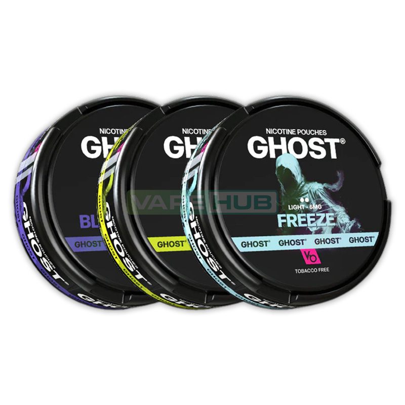 ghost nicotine pouches by vapes bars