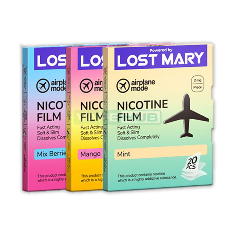lost mary airplane mode nicotine film strips