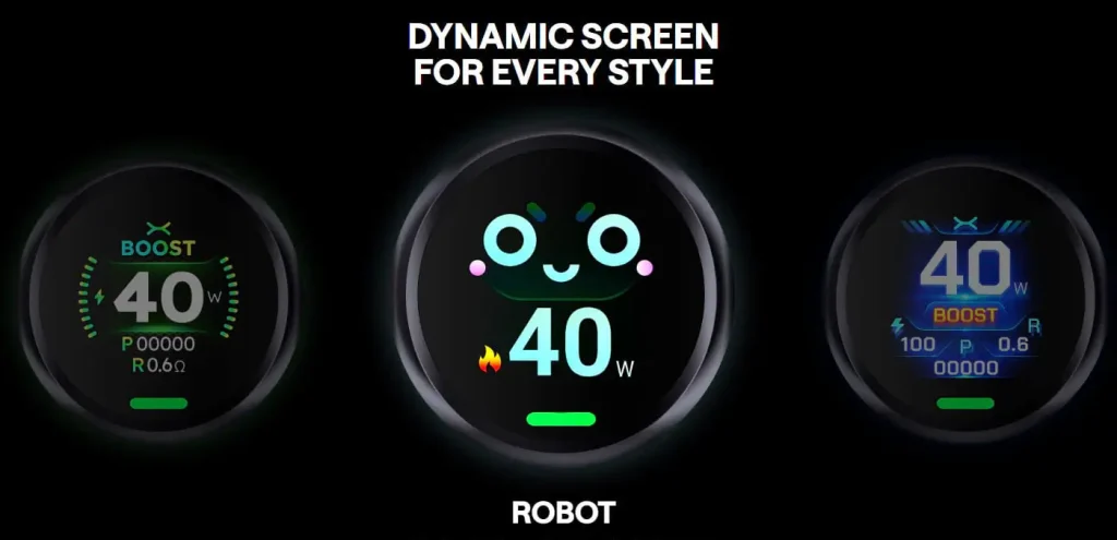 oxva nexlim screen graphic