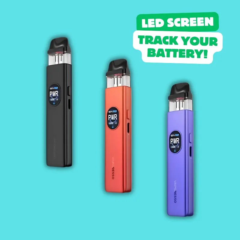 vaporesso xros 5 led screen