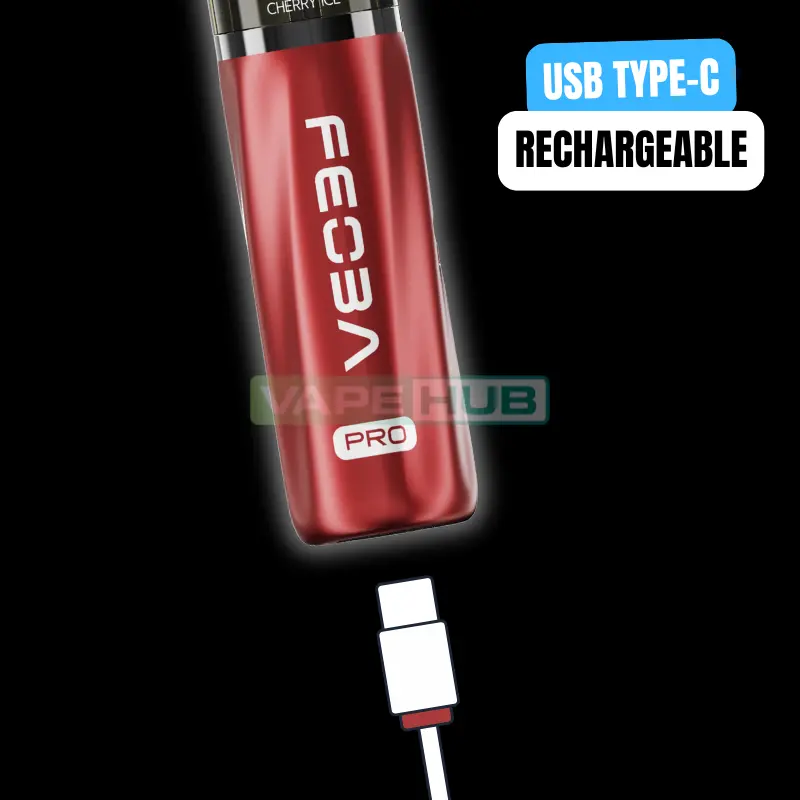feoba pro 6000 pod kit type-c rechargeable battery