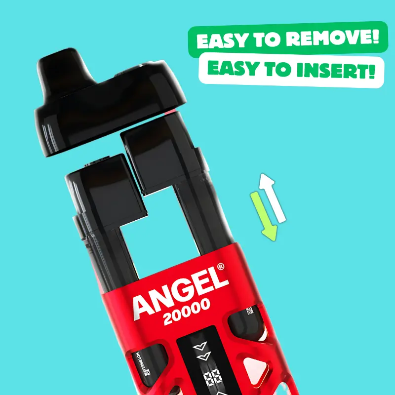 setting up the angel 20k refill pack