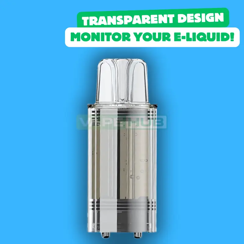 hyola pro max 8000 refill packs transparent design