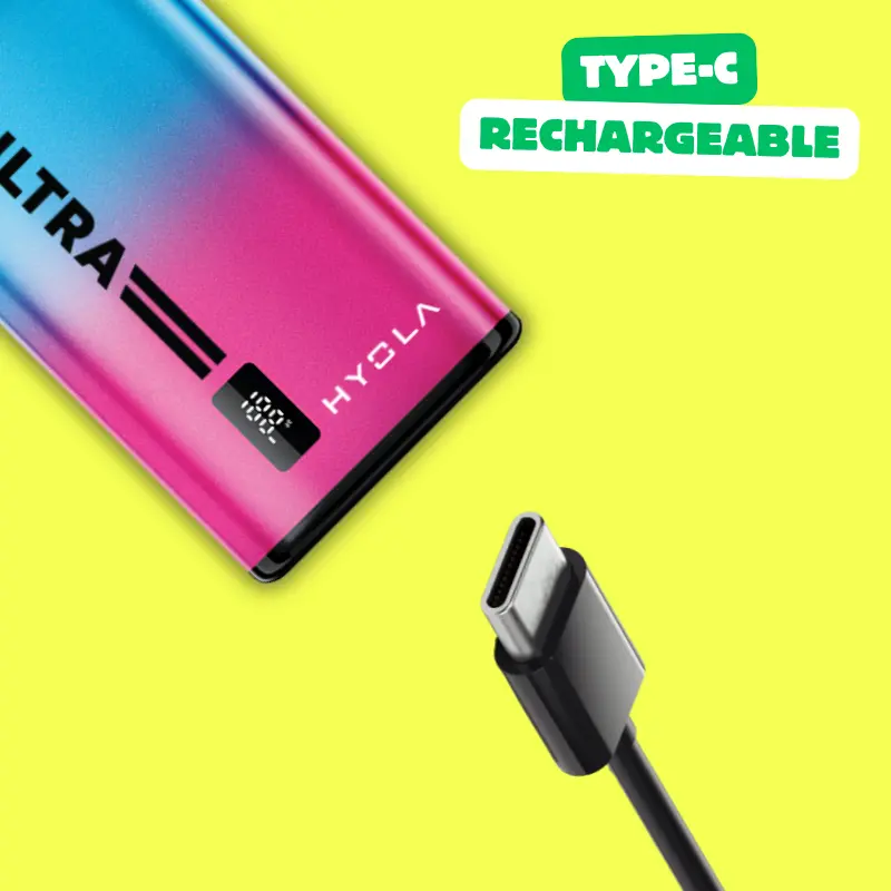 hyola ultra 30k rechargeable battery