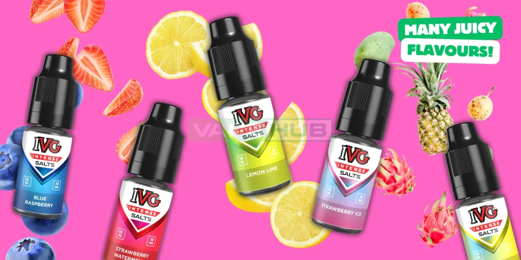 ivg intense salts flavours