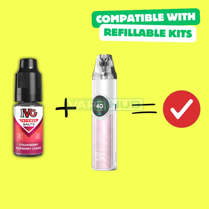 ivg intense salts compatibility with refillable pod kits