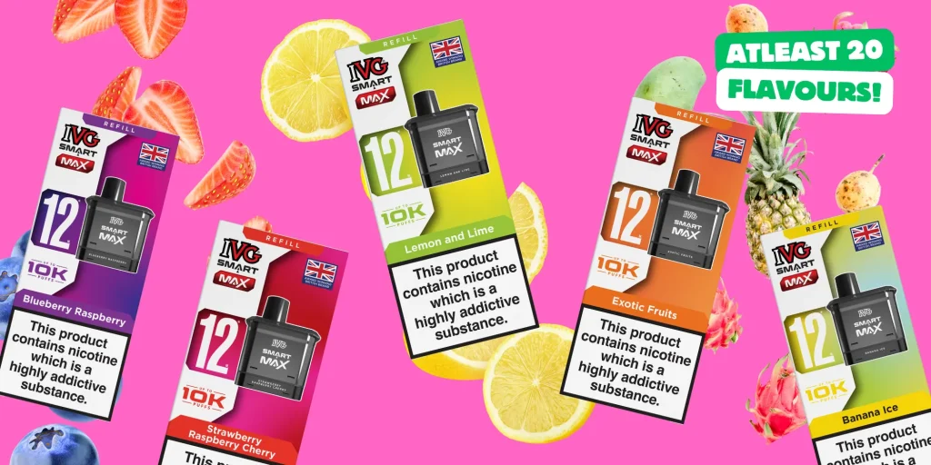 ivg smart max refill pack flavours