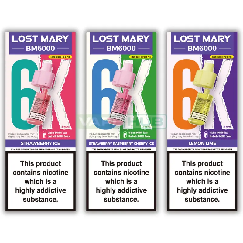 featured product image of lost mary bm6000 refill pack