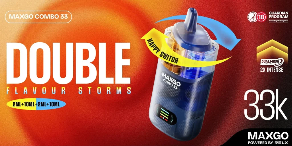 banner for relx maxgo combo 33k