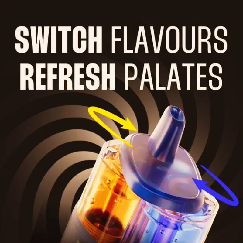 switchable flavours in relx maxgo combo 33k