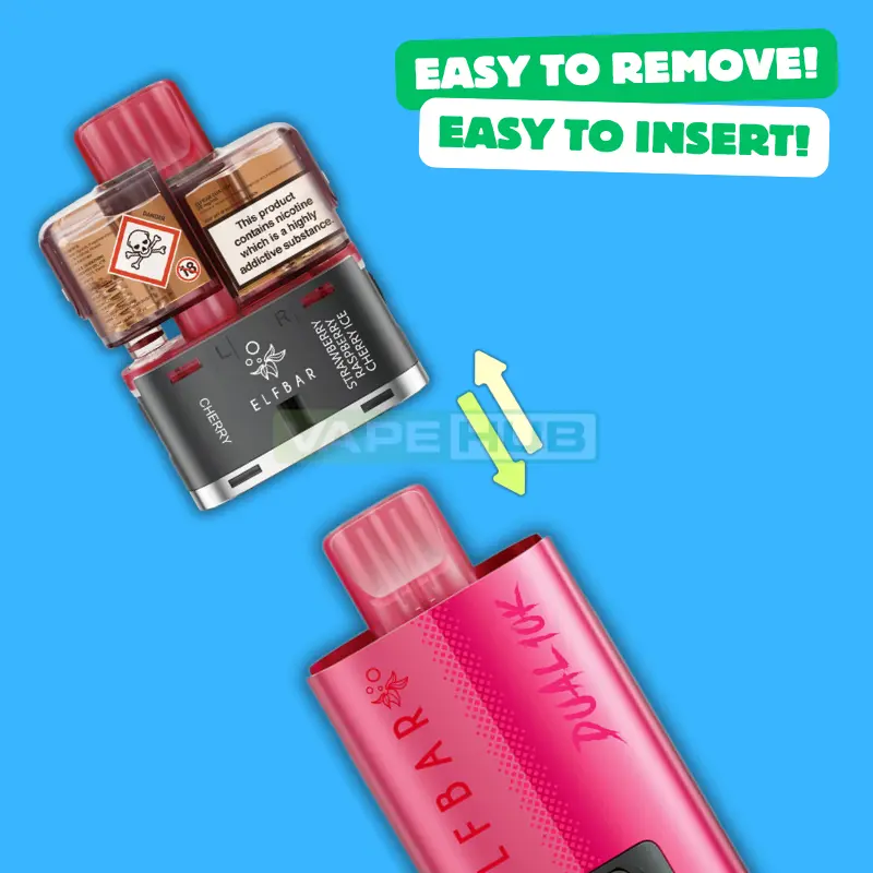 setting up elf bar dual 10k pod kit