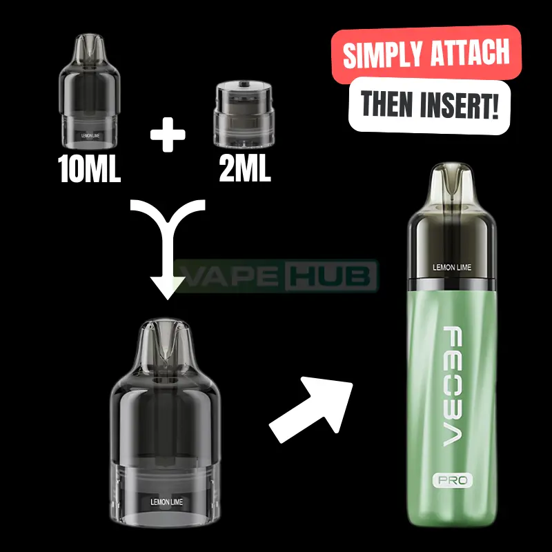setting up the feoba pro prefilled pod refill pack