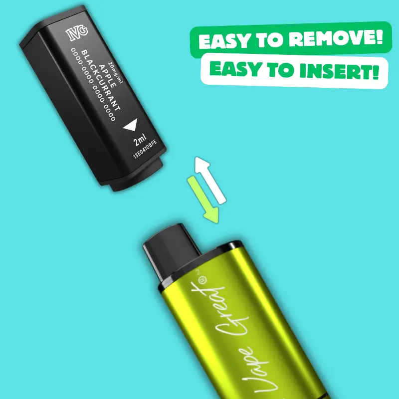 setting up the ivg 2400 rechargeable vape kit