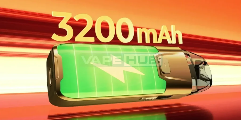 vaporesso luxe xr max 2 3200mAh battery