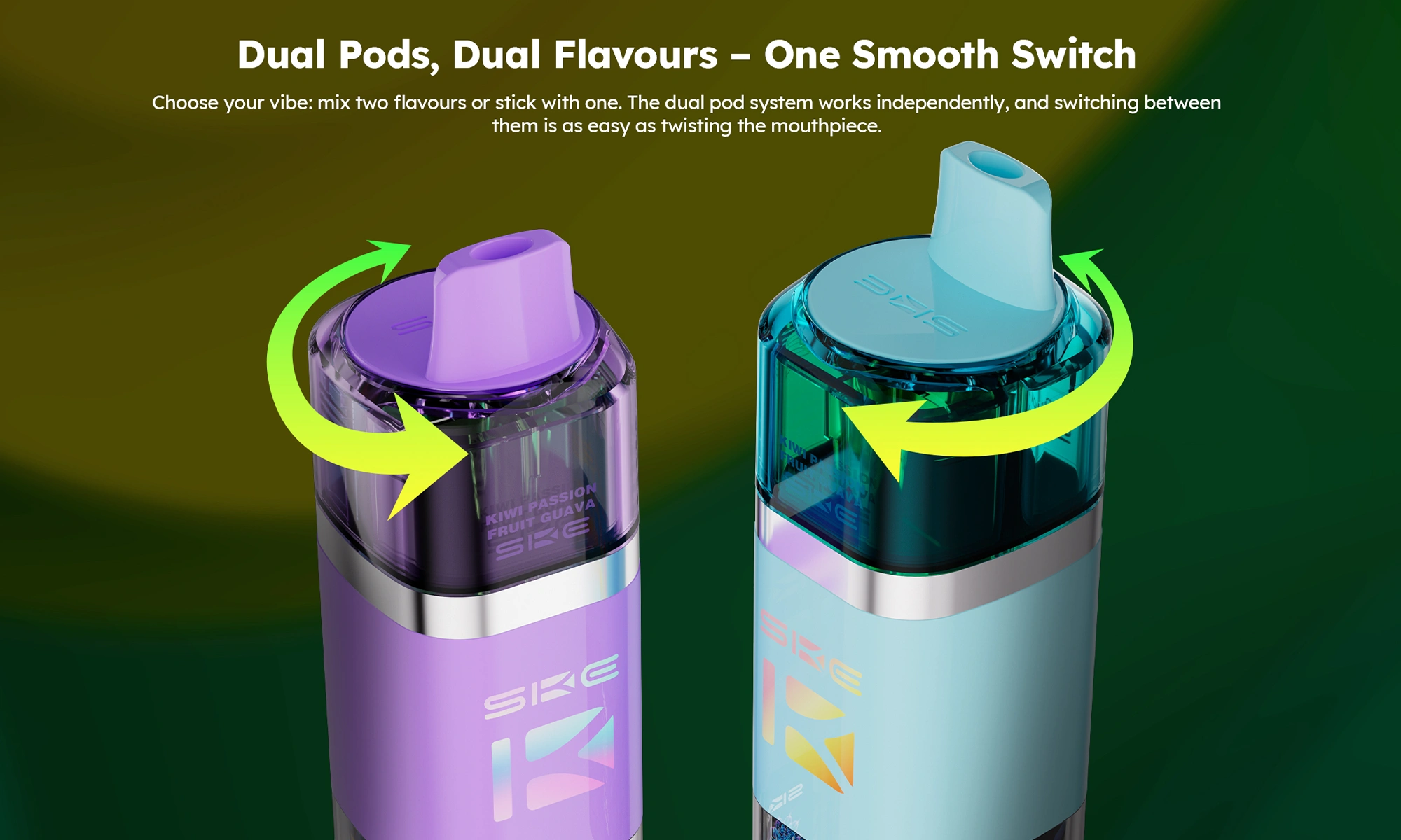 SKE 30K Pro Max Pod Kit Dual Flavours