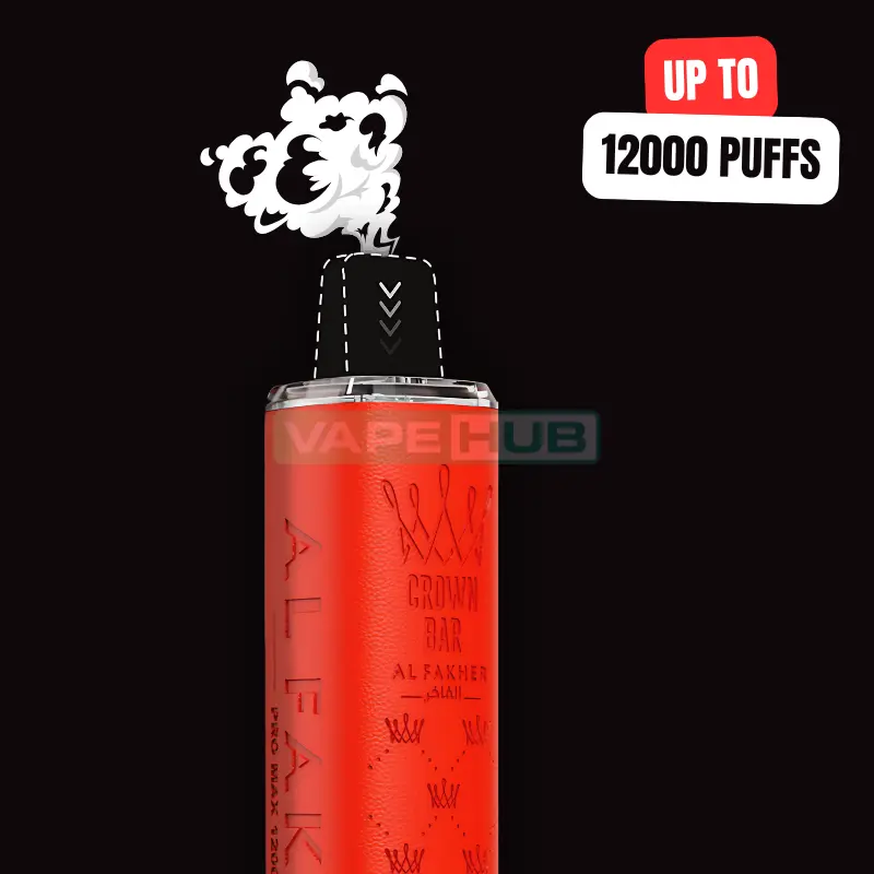 al fakher crown bar pro max vape kit 12000 puffs