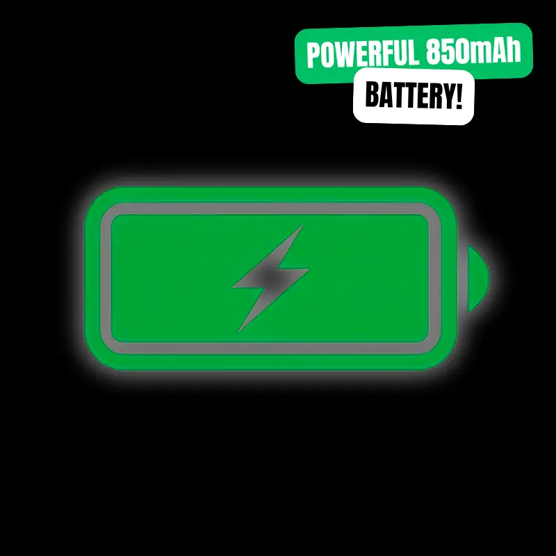 crystal pro switch 30k 850mAh rechargeable battery