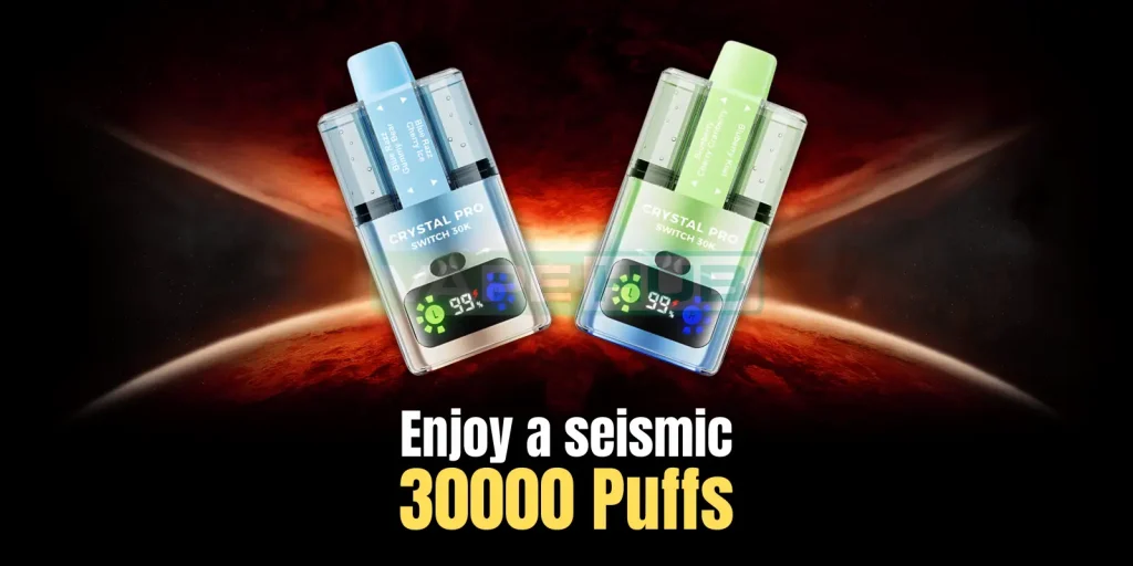 crystal pro switch 30k with 30000 puffs