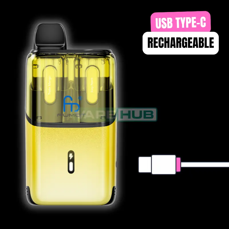 fumot ultra t32000 type-c rechargeable battery