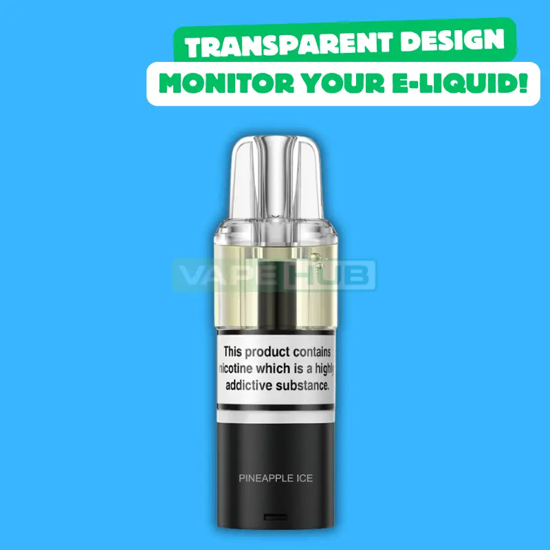 hawcos x lost mary pro max 7000 pods transparent design