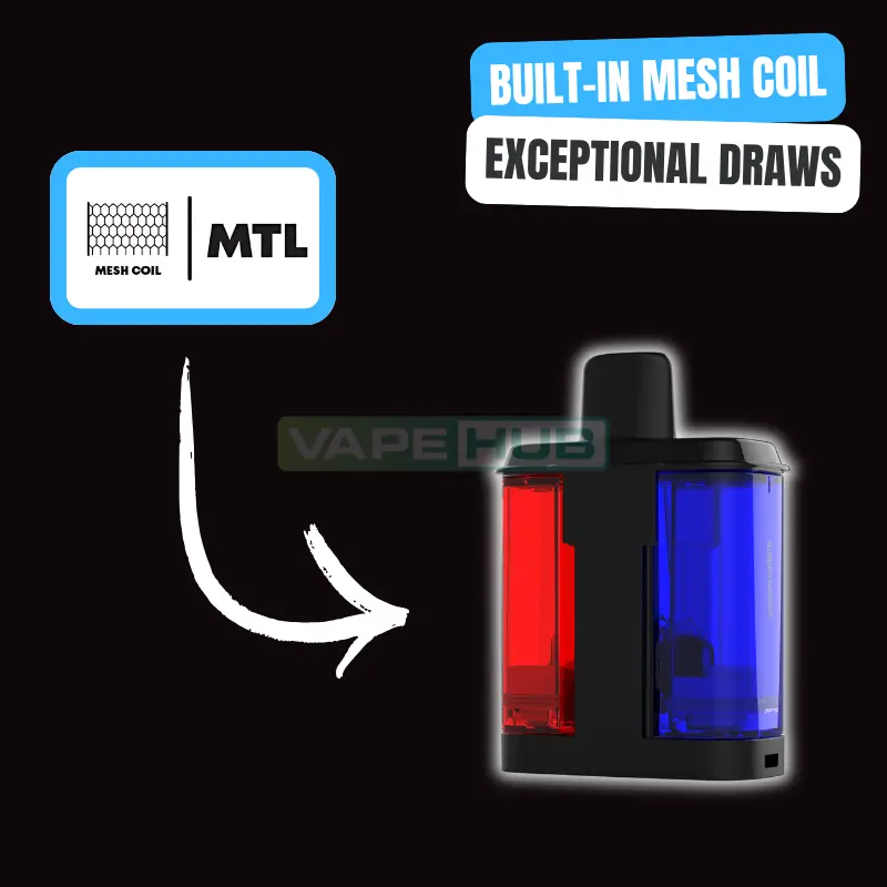 built-in mesh coil in hayati pro ultra plus pods