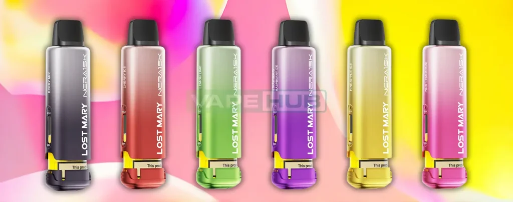 lost mary nera 15k pods flavours